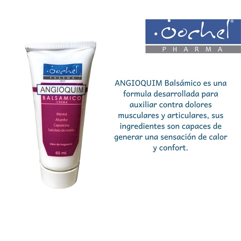 Crema Analgesica muscular y articular ANGIOQUIM