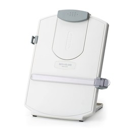 Sanwa Direct 200-DH007GY Data Holder, A4, Stand Type, 4 Levels of Angle Adjustment, Foldable, Gray