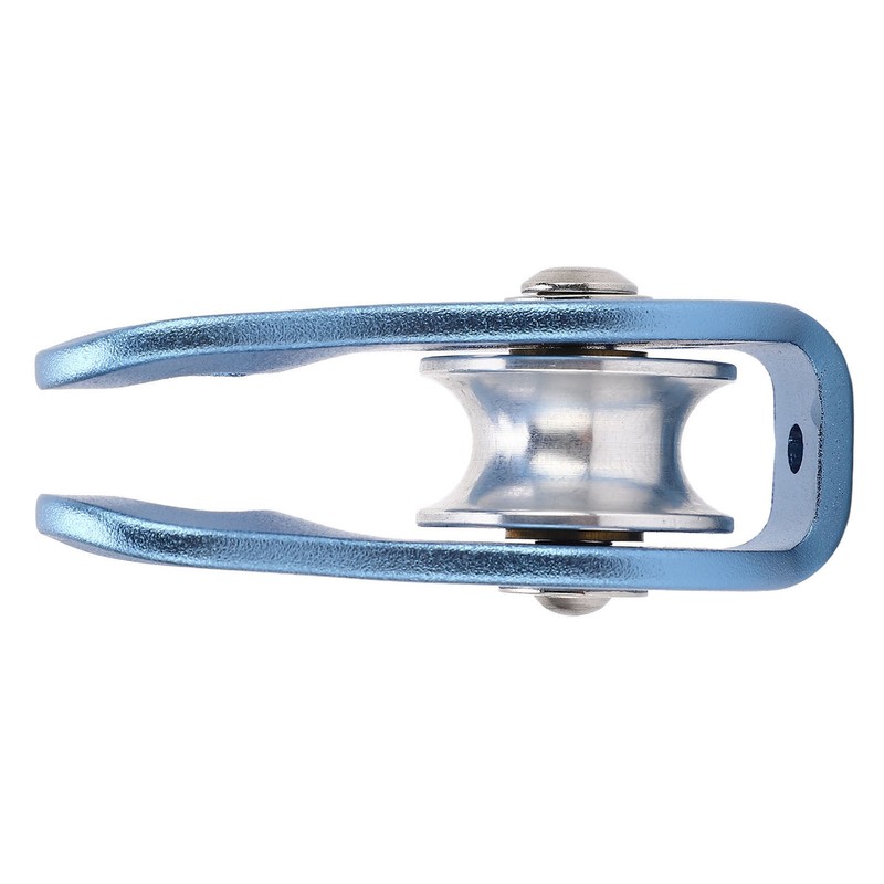 Climbing Single Pulley Al Mg Alloy Fixed Eye Single Rope