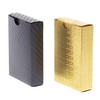 Trendcool Plastic Poker Deck Waterproof Waterproof Poker Deck Black Gold