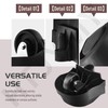 4-Pack 12388 Foot & 12293 Wheel Vacuum Caster Replacement Kit