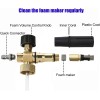 Tool Daily Short Pressure Washer Gun With Foam Cannon, 1/4