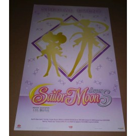 Sailor Moon Super S Special Theater Event 11 x 17 Original Double Sided Poster