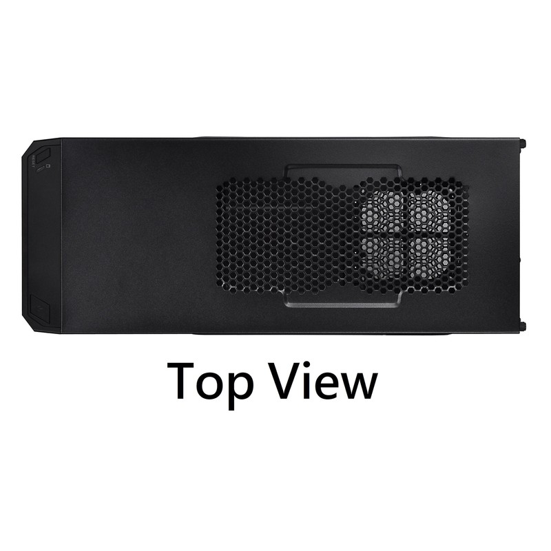 Thermaltake Versa H21 SPCC ATX Mid Tower Computer Chassis CA-1B2-00M1NN-00,Black