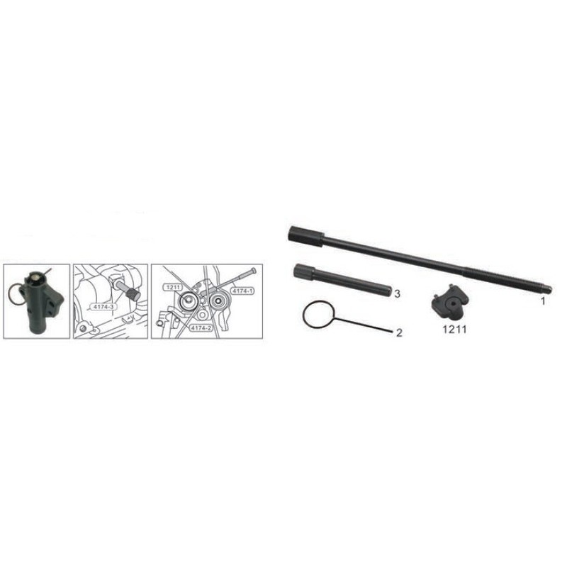 JTC-4174 HYUNDAI, MITSUBISHI TIMING TOOL SET