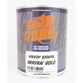 Custom Creative Paints: Kandy Mayan Gold 1 liter (33.8oz)