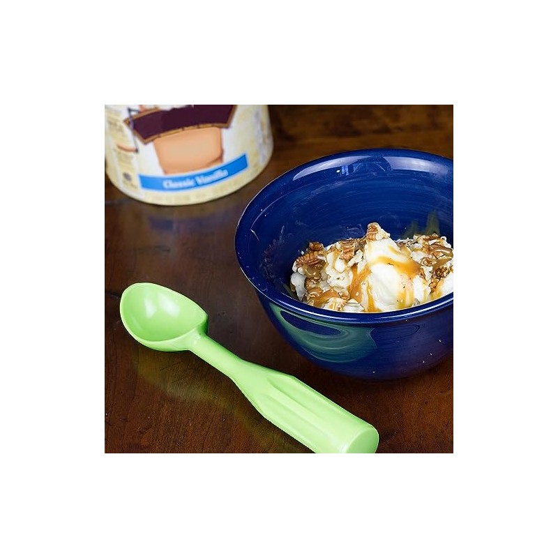 Handy Housewares 7.5" Plastic Ice Cream Scoop (Green)