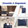 CANBOX Compression Packing Cubes Ultralight Expandable Suitcase Organiser Bags
