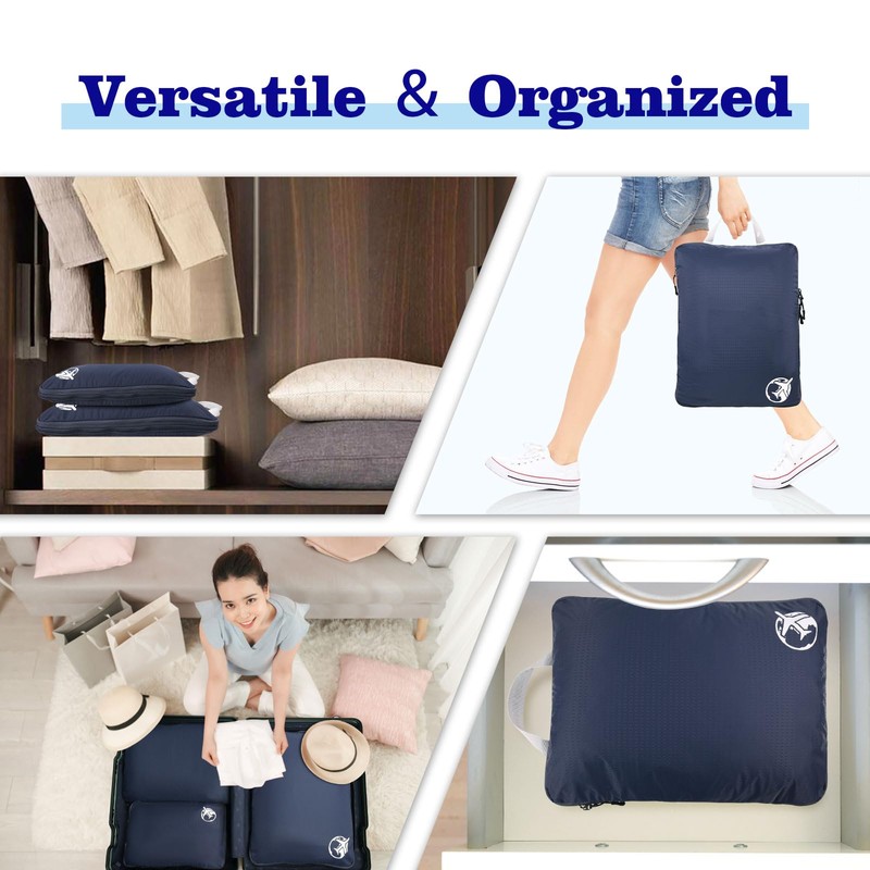 CANBOX Compression Packing Cubes Ultralight Expandable Suitcase Organiser Bags