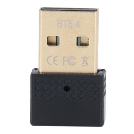 Adaptador Bluetooth 5.4 USB, Dongle Receptor Transmisor 2,4 GHz, Compatible con 8.1/10/11, Sin Controlador
