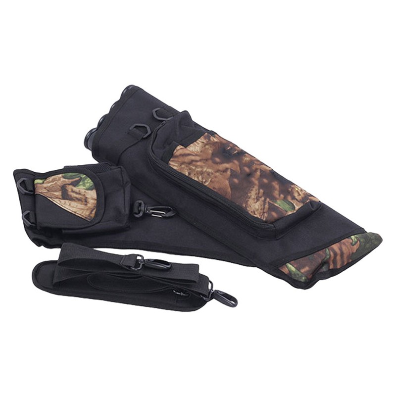 Multi Function 4Tubes Back Arrow Quiver Shoulder Hanged Target Shooting