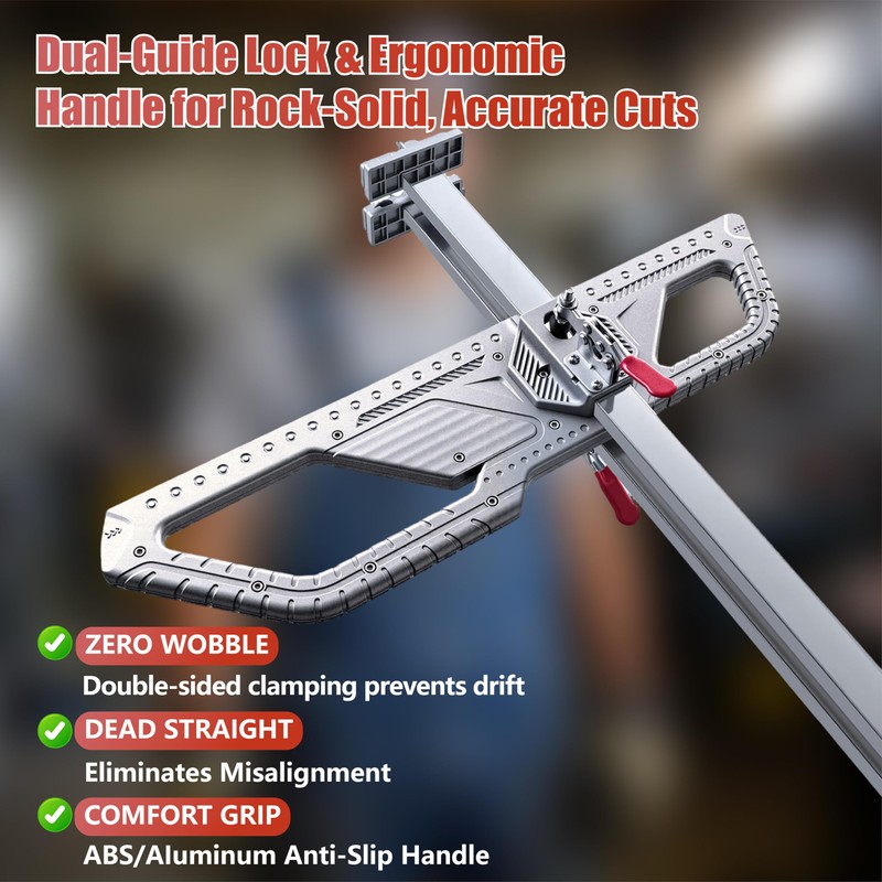 Professional Drywall Cutting Tool – Tungsten Carbide Wheel Drywall Cutter