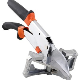 Vokowin X-Large Sharp Multi-Angle Miter Shear Cutter with 0 to 135 Degrees, Adjustable Angular for PVC Cord Cover, Baseboard Molding, Tile Edge, Wood Sheet Hand Tools for PVC and Other (K447-1)