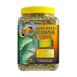 Zoo Med Laboratories Szmzm80 Iguana Juvenile Soft-Moist Pellets, 10-Ounce