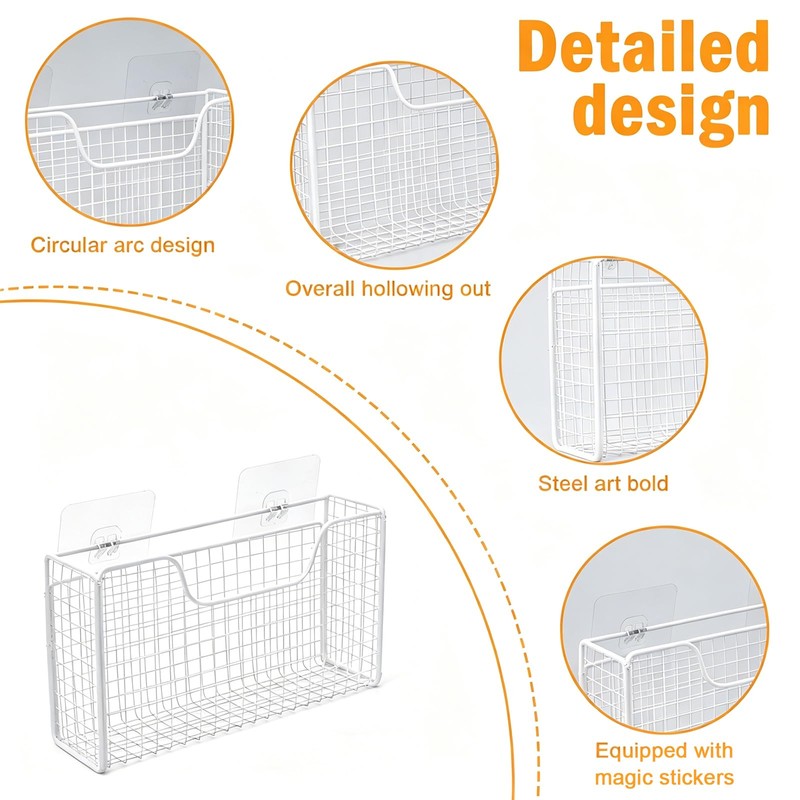 2 Pack Aluminum Foil Organizer, Foil and Plastic Wrap Organizer,