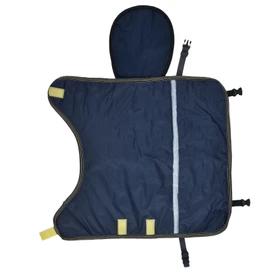 Calf Blanket Keeping Warm Soft Comfortable Double Breasted Design Practical Animal Clothes for FarmWith Belly