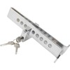 Brake Pedal Lock,Anti-Theft Device Stainless Steel Clutch Lock Vehicle Security