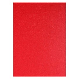Hysiwen 20 Sheets Red Glitter Cardstock, 250gsm/92lb A4 Sparkly Paper for Making Cards, Invitations, Paper Crafts, Party Decoration