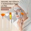 40pzs Para Facial Serum Acido Spa Brochas Mascalilla Blanco