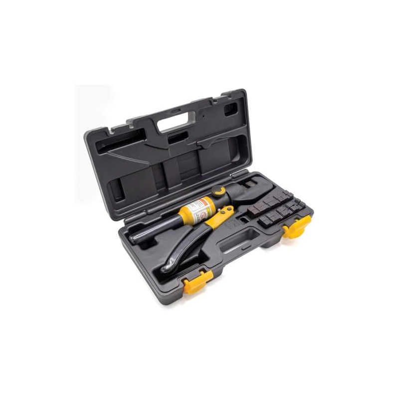 Titan Tools 11980 5 Ton Hydraulic Cable Crimper, Standard