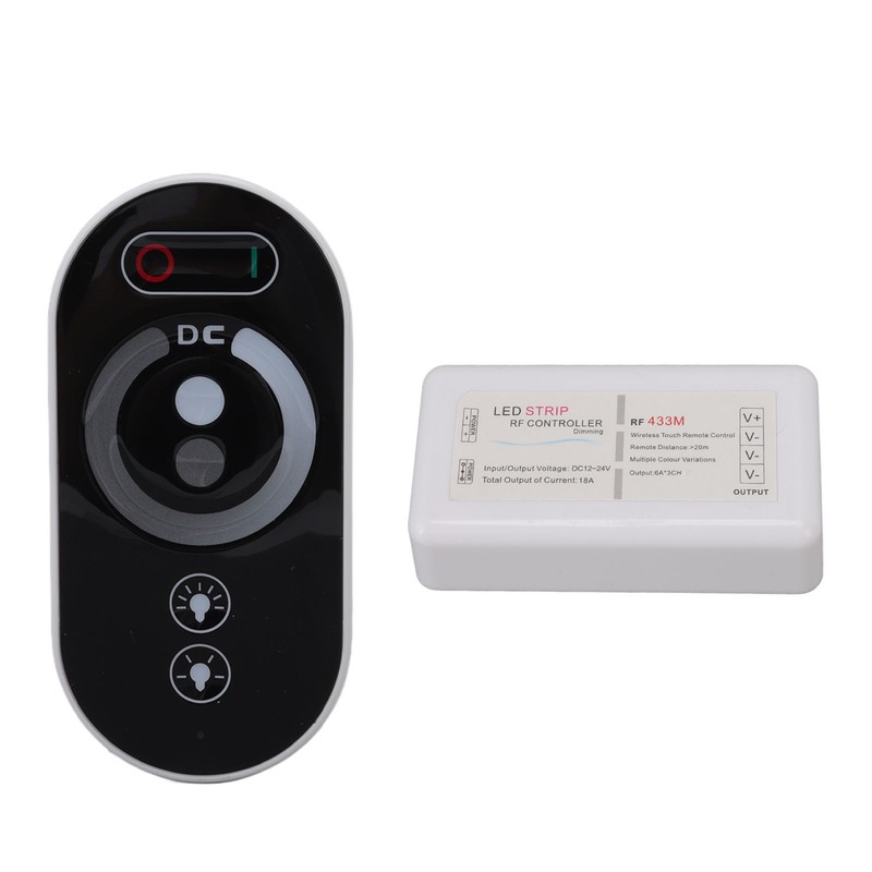 RF LED Remote Controller Wireless Intelligent Touch RGB Dimmer for