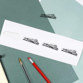 'Flying Scotsman' Clear Sticker Decal – Waterproof Film for Windows, Cars, Walls & Crafts, XL (460mm) (DC00068004)