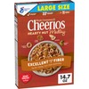 Cheerios Hearty Nut Medley Breakfast Cereal, Maple Cinnamon Flavored, Made
