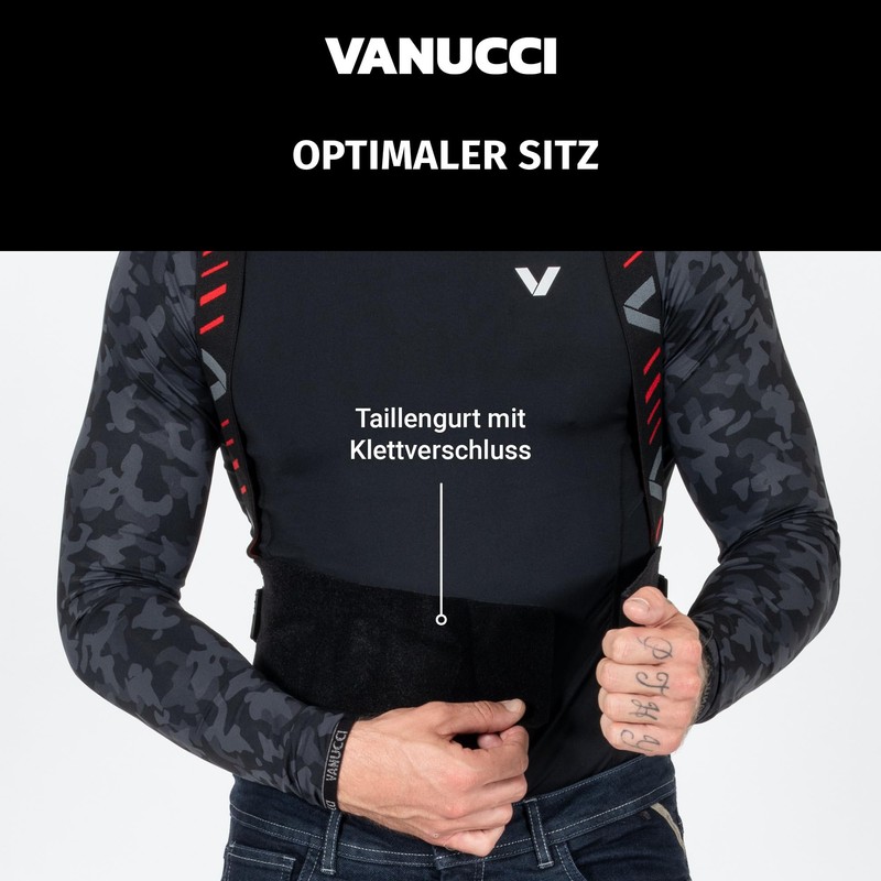 Vanucci VXP-4 Back Protector - Motorcycle Protector for Safety, Back