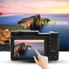 Digital Camera 3in LCD Screen 180 Degree Rotation 2.7K 30MP