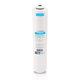Aquasure Premier Stage 3 Membrane Filter Replacement Cartridge AF-MEM100 for AS-PR100 4-Stage Under Sink Reverse Osmosis Water Filtration System | 100 GPD, Quick Twist, Removes TDS & Impurities