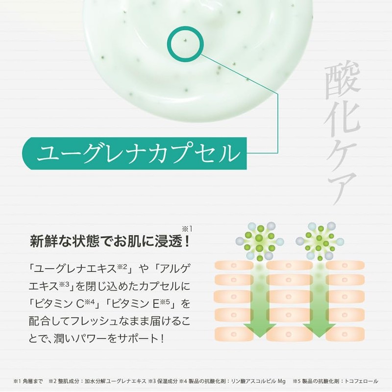 【Official】Euglena One All-In-One Cream ST 40g Tube Type All-In-One High