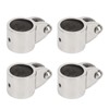 4Pcs Jaw Slide 316 Stainless Steel Sturdy Marine Mounting Handware