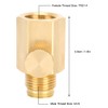 Soda Cylinder Adapter Valve with Switch Female Thread TR21-4 to