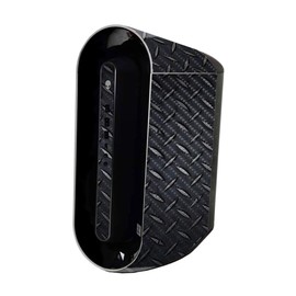 MightySkins Carbon Fiber Skin Compatible with Alienware Aurora R11 Gaming Desktop - Black Diamond Plate | Protective, Durable Textured Carbon Fiber Finish | Easy to Apply | Made in The USA