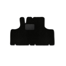 Bär-AfC Car Floor Mats Classic Suitable for Trabant P601 1964-1990, Car Mats Needle Fleece Black, Edge Edging Black, Textile Step Protection, Set 1 Piece, TR04029