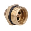 TOOLSTAR Brass Misting Nozzle, 1/2" DN15 Brass Irrigation Sprinkler Centrifugal
