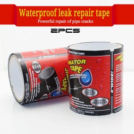 2 Pieces Repair Tape Self Welding Tape PVC Leak Repair Sealing Tape Repair Tape for Pool Tent, Tarpaulin, Gutter, Dinghy, 10 x 150 cm