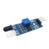 Hailege 10pcs IR Infrared Obstacle Avoidance Sensor Module LM393 3-Wire
