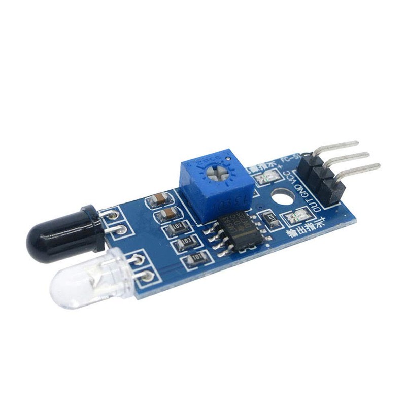 Hailege 10pcs IR Infrared Obstacle Avoidance Sensor Module LM393 3-Wire