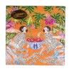 Caspari Monkeys Paper Luncheon Napkins in Orange - Four Packs