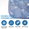 Ailemei Direct Cooling Throw Blanket with Double Sided Cold Effect,