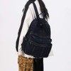GAMLFL Canvas Backpack for Women Retro Aesthetic Rucksack Basic Backpack