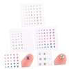 minkissy Rhinestones Sticker Set Crystal Nail Art Rhinestones for Face