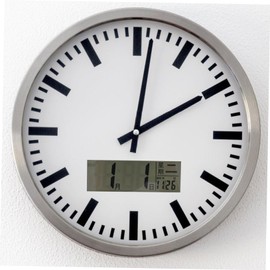 Operitacx 4pcs Calendar Clocks for Seniors Digital Alarm Clock Digital Calendar Clock Bedside Clock Clocks for Bedrooms Outdoor Clocks Calendar Clock for Seniors Display Desk Clock Plastic