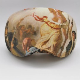 KISS OR DISS Art Design Printed Microfiber Snowboard Goggle Cover