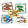 SweetGourmet Cremino Assorted Toffees, Arcor Soft Chewy Foil Wrapped Candy,
