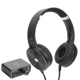 shenruifa Underground Water Pipe Leakage Detector Enhanced High Strength Sound Intensifier with Headset AC100‑240V for Site Construction (US Plug)