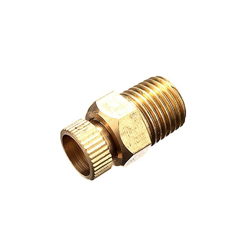 Honfitat Pt 1/2 3/8 1/4" Brass Drain Valve Air Compressor