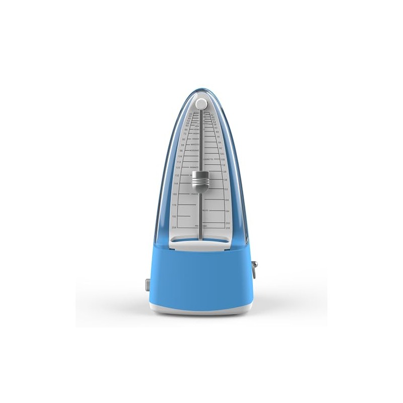 Macaron Blue Mechanical Metronome Simple Shape Accurate Time Clear Sound