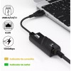 Lostrain Adaptador Ethernet Usb 3.0 A Rj45 Gigabit Lan 1000mbps